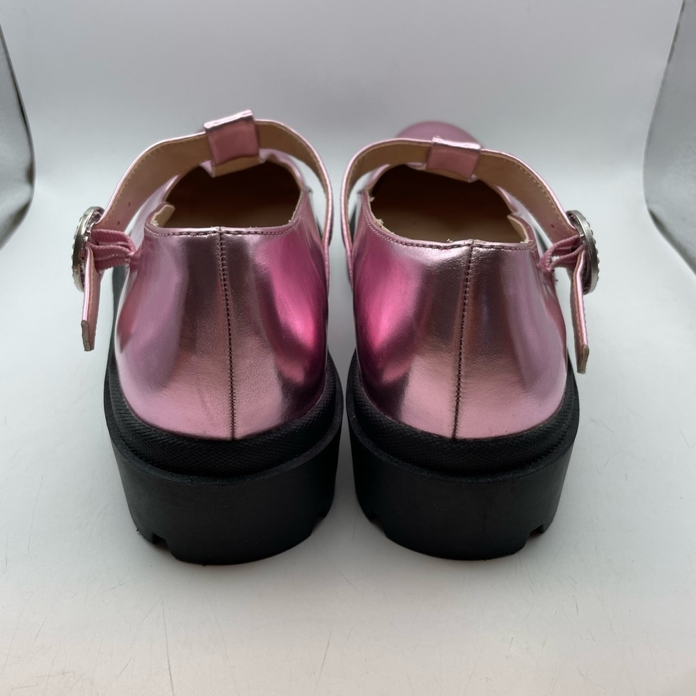 Steve Madden pink platform loafers size 5Y/ Womens 7 - Picture 5 of 10